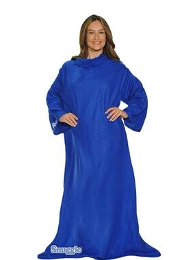 Better than original -SNUGGIE!  Blue Wearable Snuggie Blanket OS